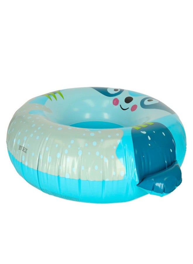 SOLDRIGHT SHOP Sloth Pool Ring for Kids | Adorable & Durable Inflatable Float for Safe, Fun Water Play | Perfect for Ages 6-11, Comfortable & Kid-Safe Design | Ideal for Summer Pool Adventures(1 Pcs.) - Image 5